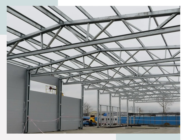 Строительство складов в Глазов от 612 руб. за м²