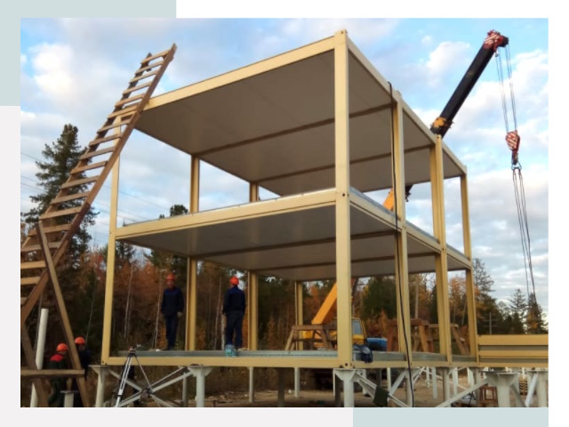 Строительство модульных здания Глазов