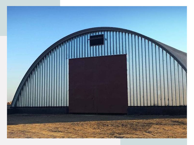 Арочные ангары в Глазове