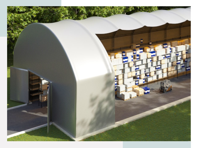 Тентовые ангары в Глазове