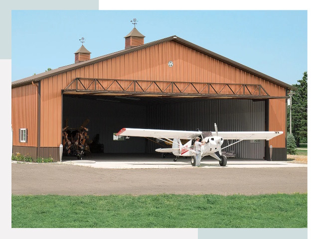 Ангары для самолетов в Глазове