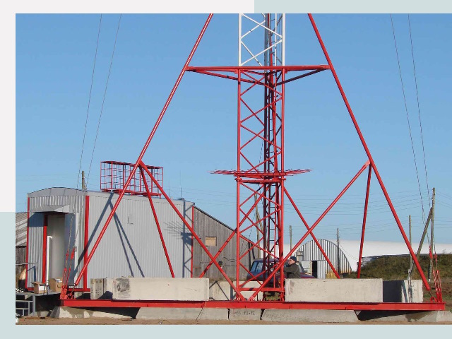 Установка мачт связи в Глазов от 612 руб.