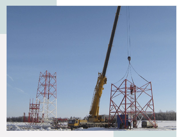 Монтаж вышек связи в Глазове