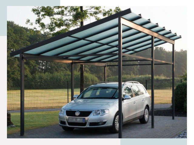 Навесы для автомобилей в Глазове