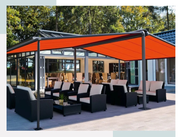 Навесы для кафе и ресторанов в Глазове