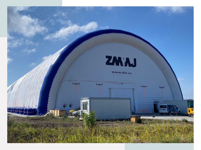 Брендирование ангаров в Глазове