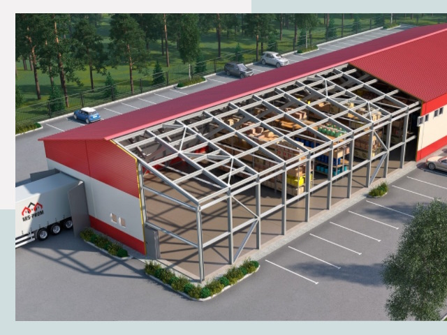 Проектирование ангаров в Глазове от 612 руб.