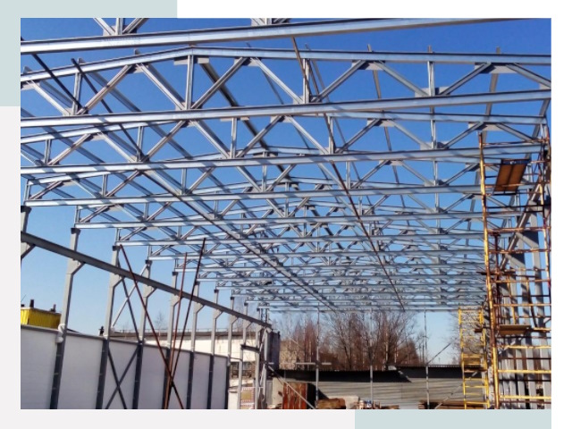 Металлокаркасы для складов в Глазове